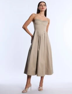 BCBGMAXAZRIA Fit And Flare Dress