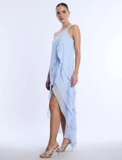 BCBGMAXAZRIA Embellished Sheer Layer Dress -BCBGMAXAZRIA Shop 791072 374 3