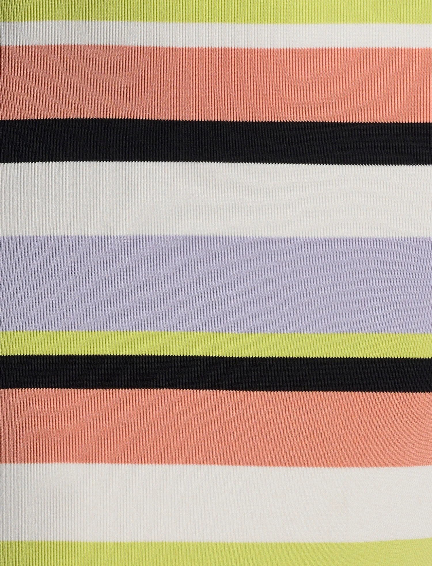 BCBGMAXAZRIA Stripe Knit Off-Shoulder Dress 7 BCBGMAXAZRIA Stripe Knit Off-Shoulder Dress - Image 7