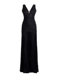 BCBGMAXAZRIA Embellished Cut-Out Gown -BCBGMAXAZRIA Shop 791108 199 7
