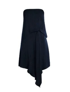 BCBGMAXAZRIA Strapless Drape Dress -BCBGMAXAZRIA Shop 79114015 MID 7