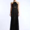 BCBGMAXAZRIA Embellished Gown