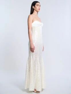 BCBGMAXAZRIA Sequin Lace Gusset Gown 13 BCBGMAXAZRIA Sequin Lace Gusset Gown -BCBGMAXAZRIA Shop 79114133 9112 3