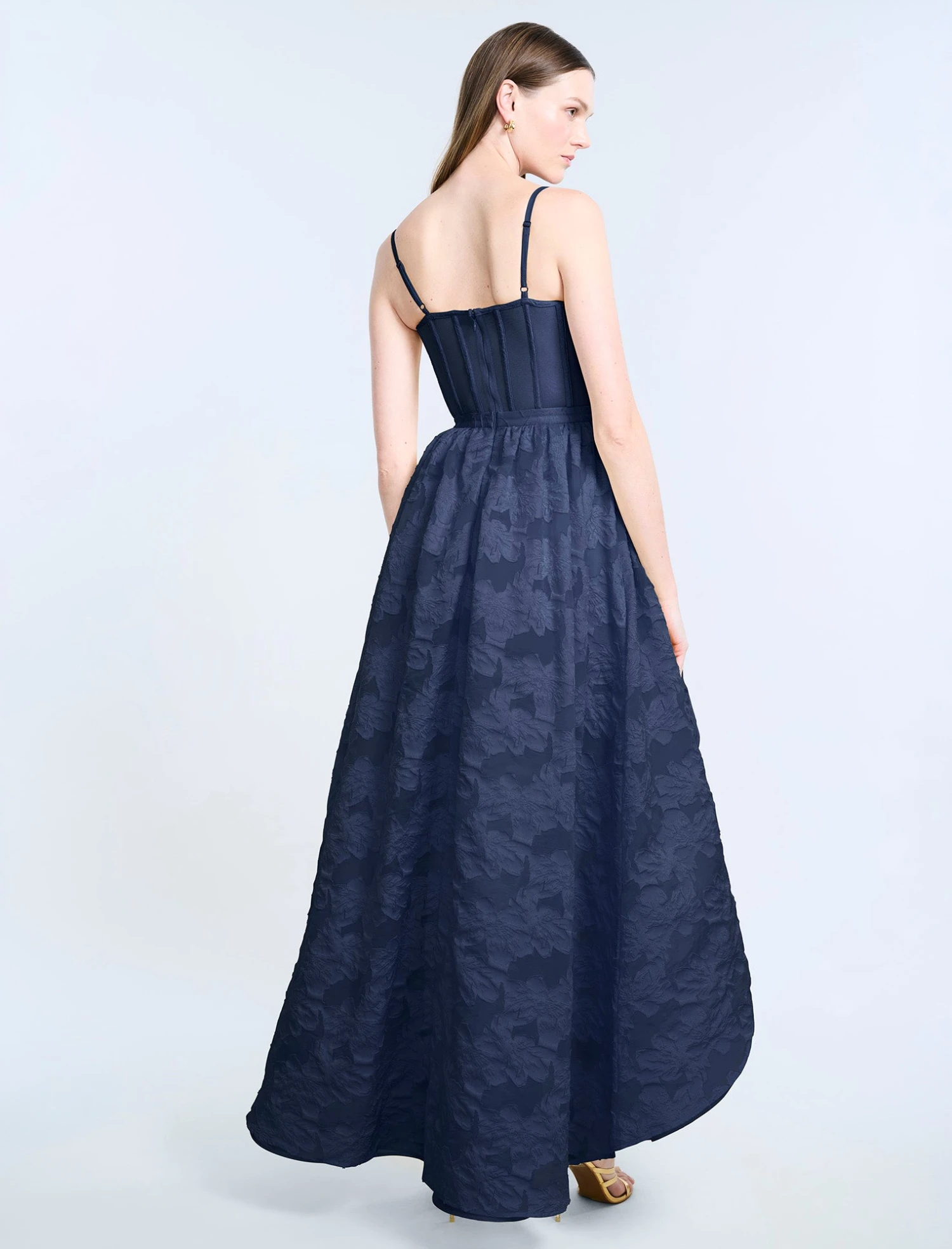 BCBGMAXAZRIA High Low Organza TulleGown 2 BCBGMAXAZRIA High Low Organza TulleGown - Image 2