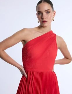 BCBGMAXAZRIA One Shoulder Pleated Dress 14 BCBGMAXAZRIA One Shoulder Pleated Dress -BCBGMAXAZRIA Shop 79114186 5621 5