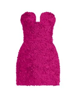 BCBGMAXAZRIA Strapless 3D Floral Dress -BCBGMAXAZRIA Shop 79114195 1285 7