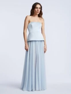 BCBGMAXAZRIA Strapless Peplum Gown -BCBGMAXAZRIA Shop 79114223 9245 6 17213ad9 8e0a 46f6 8492 e4f6bb569ac0