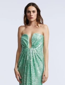 BCBGMAXAZRIA Plunging U Neckline Gown 11 BCBGMAXAZRIA Plunging U Neckline Gown -BCBGMAXAZRIA Shop 79114225 9202 4