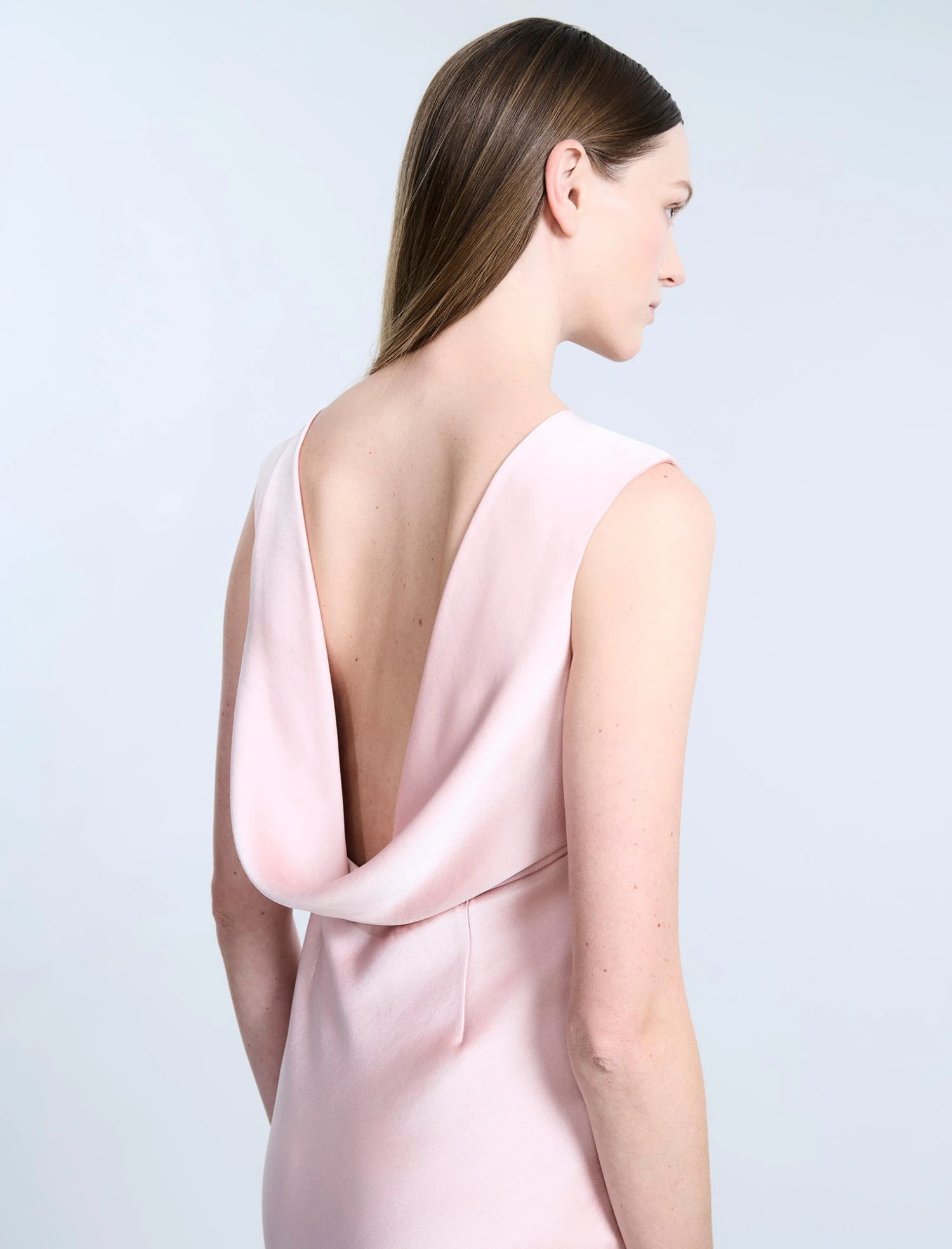 BCBGMAXAZRIA Cowl Back Dress 6 BCBGMAXAZRIA Cowl Back Dress - Image 6