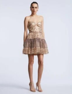 BCBGMAXAZRIA Ombre Sequin Dreess -BCBGMAXAZRIA Shop 79114251 9255 5