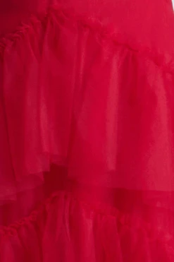 BCBGMAXAZRIA Oly Tiered Ruffle Tulle Evening -BCBGMAXAZRIA Shop 79114281 9391 41