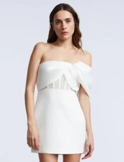 BCBGMAXAZRIA Wrapped Mini Dress -BCBGMAXAZRIA Shop 79114297 9203 4