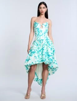 BCBGMAXAZRIA Bubble Hem Dress