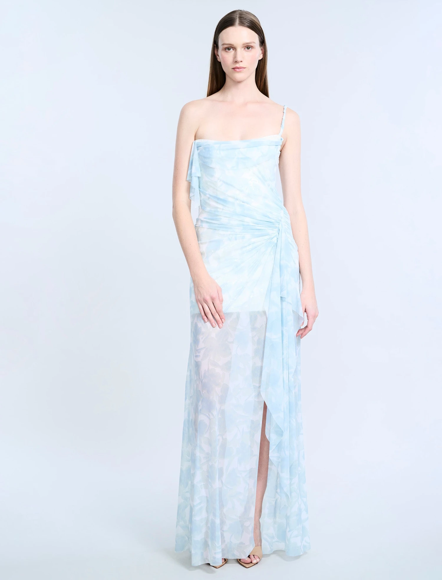 BCBGMAXAZRIA Mesh & Sequin Gown 5 BCBGMAXAZRIA Mesh & Sequin Gown - Image 5