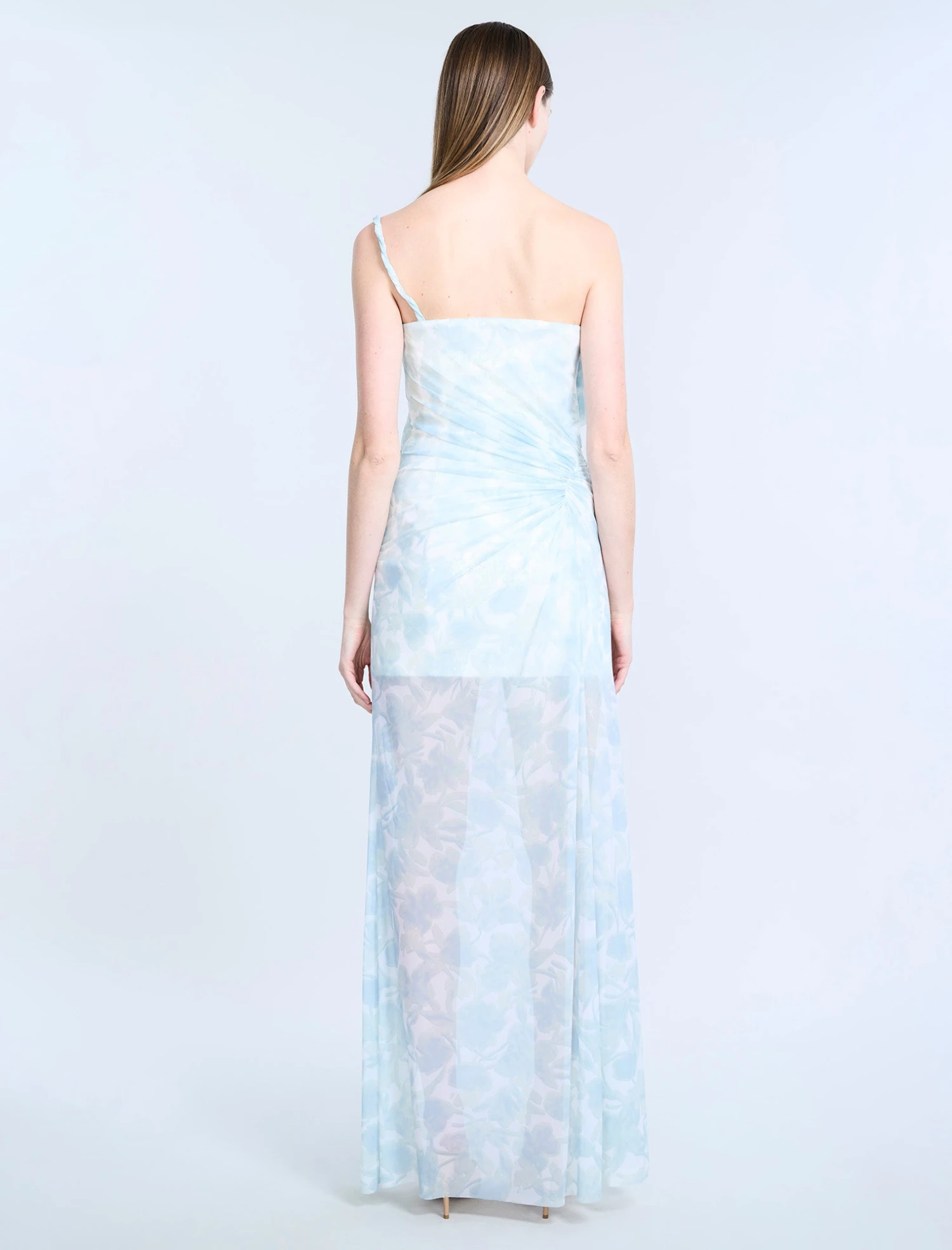 BCBGMAXAZRIA Mesh & Sequin Gown 2 BCBGMAXAZRIA Mesh & Sequin Gown - Image 2