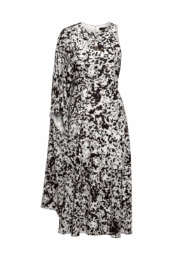 BCBGMAXAZRIA One Sleeve Midi Dress -BCBGMAXAZRIA Shop 79114681 1