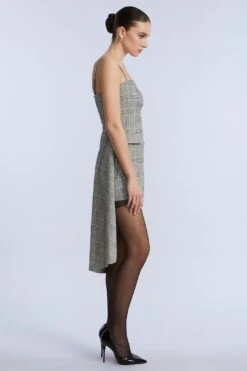 BCBGMAXAZRIA Glen Plaid Dress With Drape 14 BCBGMAXAZRIA Glen Plaid Dress With Drape -BCBGMAXAZRIA Shop 79114778 9421 6