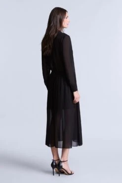 BCBGMAXAZRIA Solid Ruffle Dress -BCBGMAXAZRIA Shop 79114805 199 6