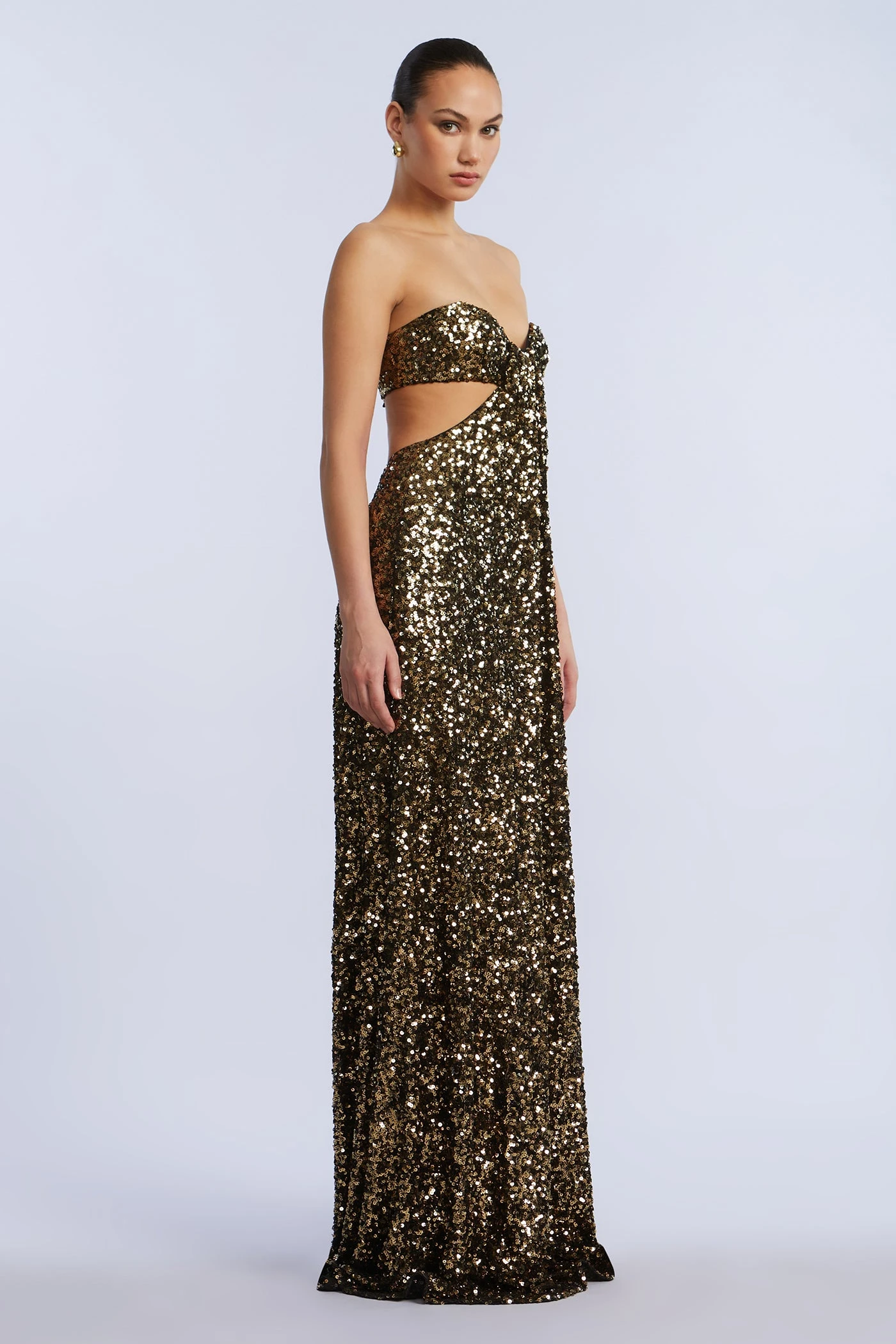 BCBGMAXAZRIA Sequin Strapless Gown 7 BCBGMAXAZRIA Sequin Strapless Gown - Image 7