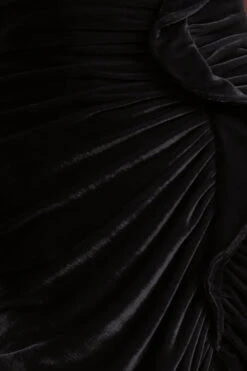 BCBGMAXAZRIA Strapless Velvet Ruffle Dress -BCBGMAXAZRIA Shop 79114838 199 s c5e55201 4295 45b5 8d75 b8fcb39ecec4