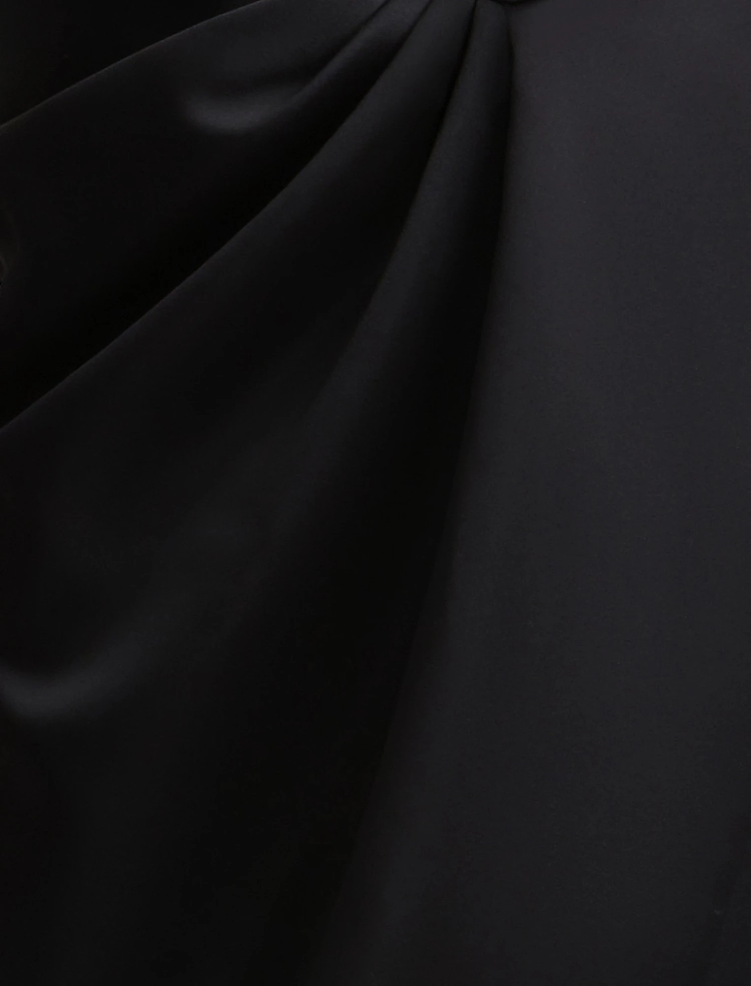 BCBGMAXAZRIA Solid Bodice Wrap Skirt Gown 9 BCBGMAXAZRIA Solid Bodice Wrap Skirt Gown - Image 9