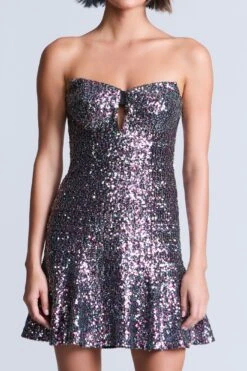 BCBGMAXAZRIA Strapless Sequin Mini Dress 13 BCBGMAXAZRIA Strapless Sequin Mini Dress -BCBGMAXAZRIA Shop 79114959 9252 4