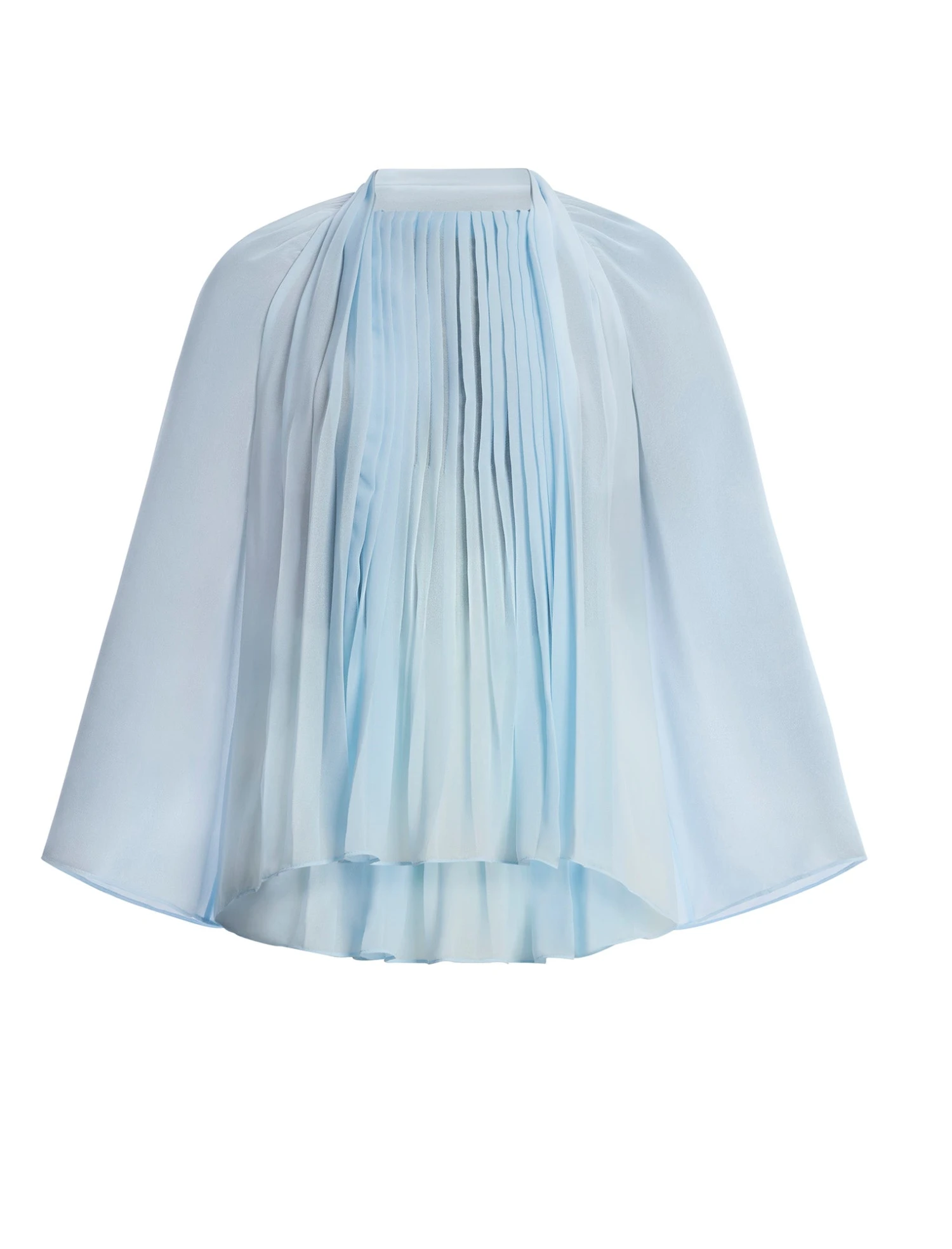 BCBGMAXAZRIA Pleated Sheer Blouse 9 BCBGMAXAZRIA Pleated Sheer Blouse - Image 9