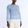 BCBGMAXAZRIA Pointelle Knit Sweater