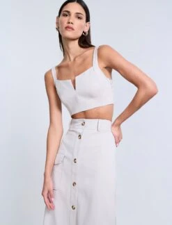 BCBGMAXAZRIA V-Notch Bralette