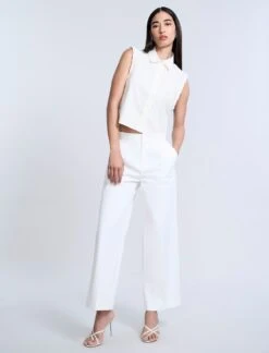 BCBGMAXAZRIA Braided Button Down Shirt -BCBGMAXAZRIA Shop 79214247 9112 4 d3f336e3 2997 499c 84e7 7e130a2fd97a