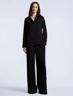 BCBGMAXAZRIA Washed Relaxed Button Down