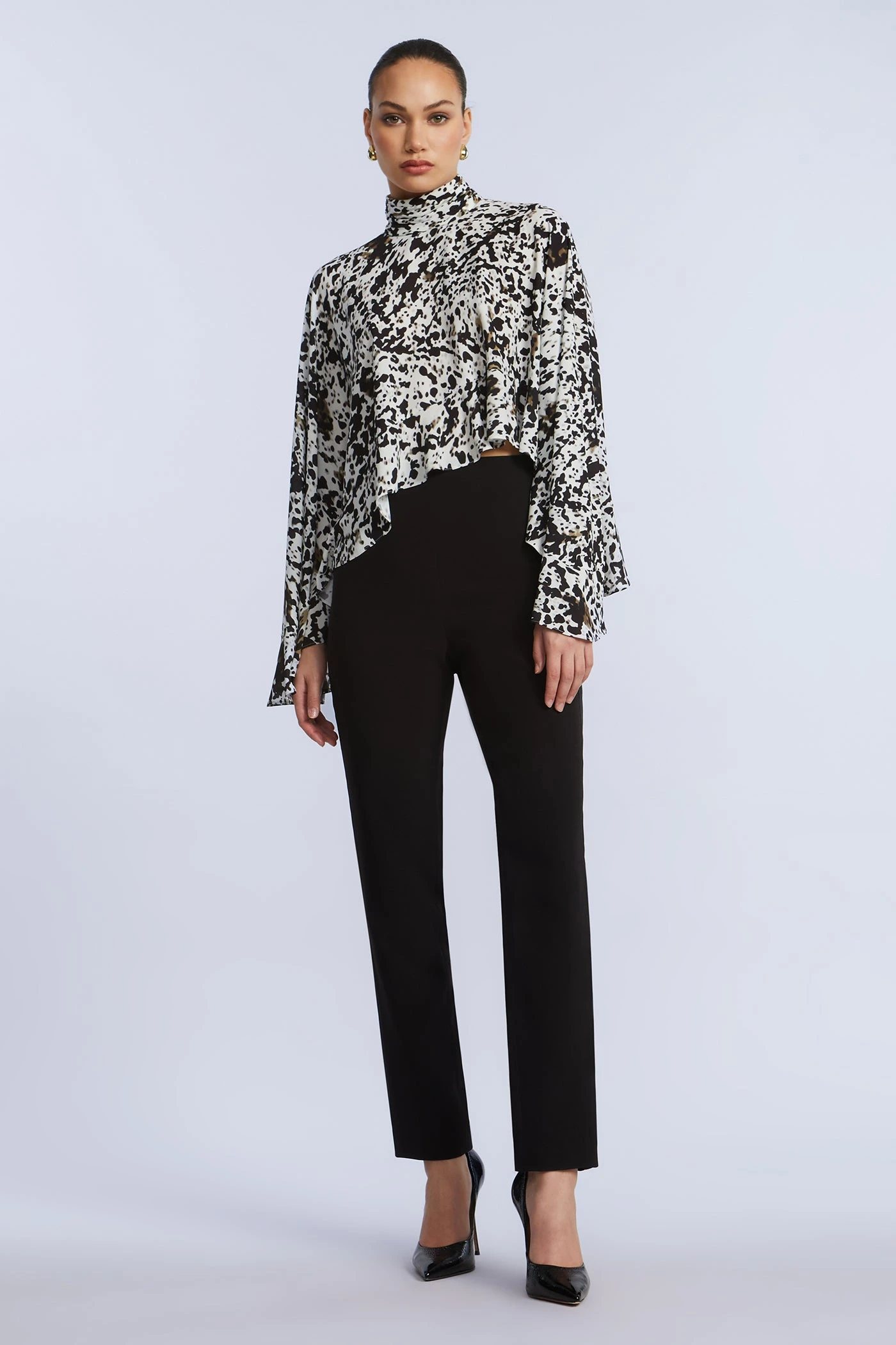 BCBGMAXAZRIA High Neck Top 1 BCBGMAXAZRIA High Neck Top