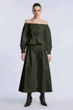 BCBGMAXAZRIA Off Shoulder Drawstring Top -BCBGMAXAZRIA Shop 79214744 9379 5