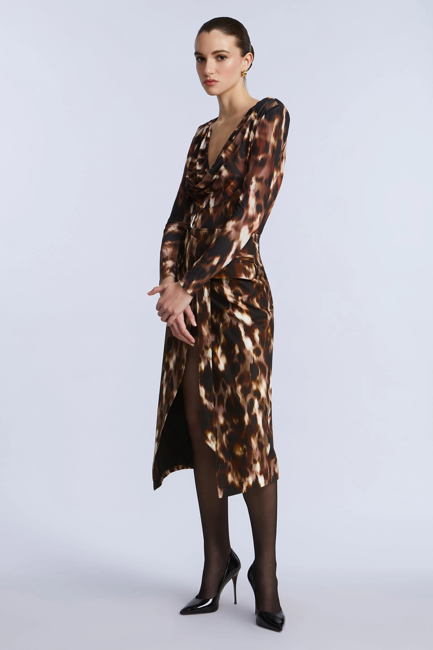 BCBGMAXAZRIA Printed Bodysuit 5 BCBGMAXAZRIA Printed Bodysuit - Image 5