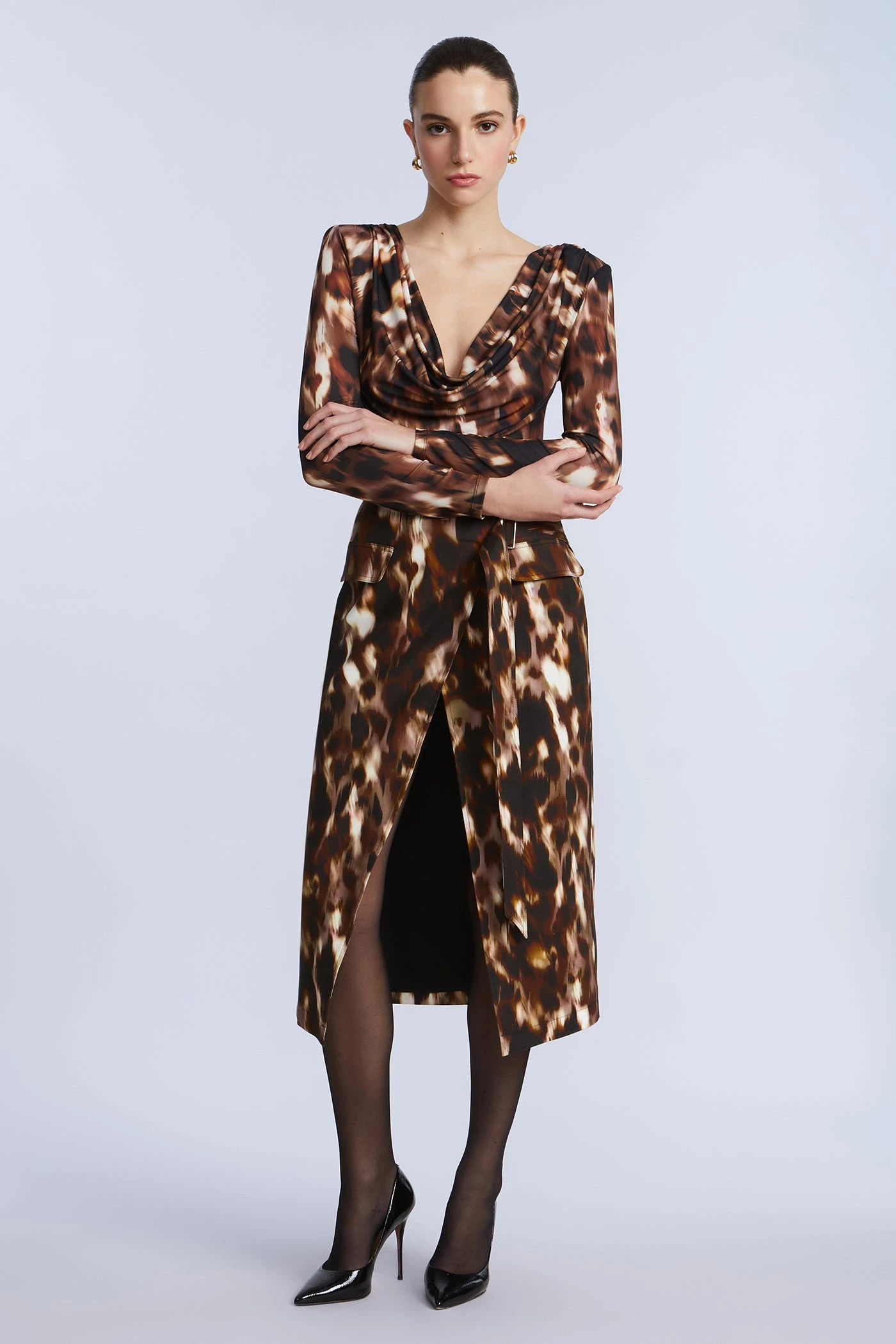 BCBGMAXAZRIA Printed Bodysuit 8 BCBGMAXAZRIA Printed Bodysuit - Image 8