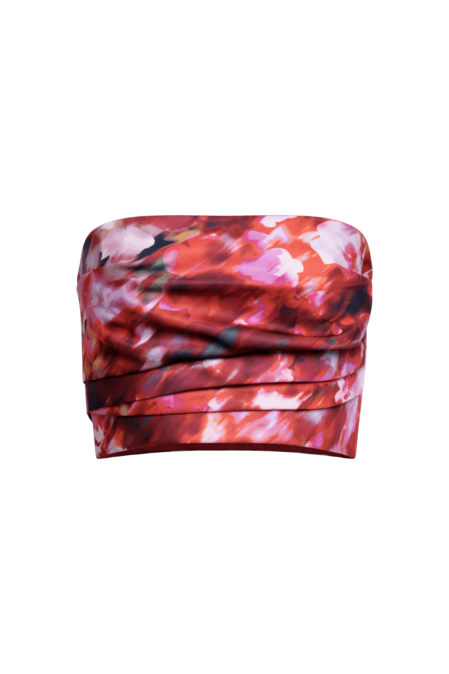 BCBGMAXAZRIA Pleated Satin Bustier 9 BCBGMAXAZRIA Pleated Satin Bustier - Image 9