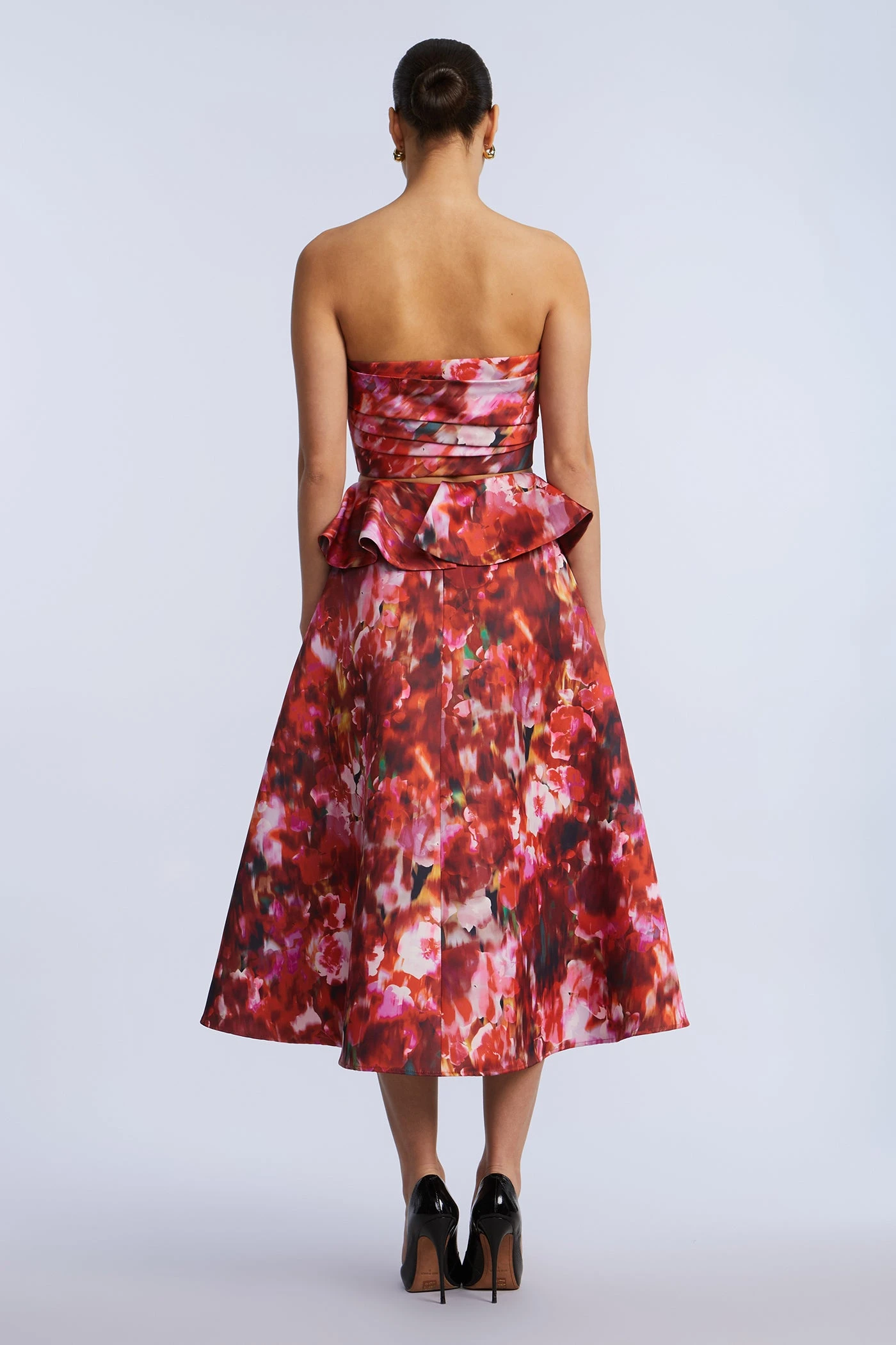 BCBGMAXAZRIA Pleated Satin Bustier 3 BCBGMAXAZRIA Pleated Satin Bustier - Image 3