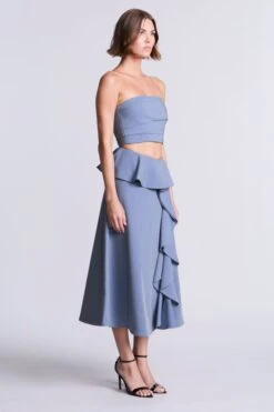 BCBGMAXAZRIA Solid Suiting Fabric Bustier -BCBGMAXAZRIA Shop 79214797 9404 3