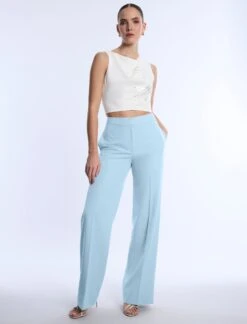 BCBGMAXAZRIA Tailored Straight Leg Pant
