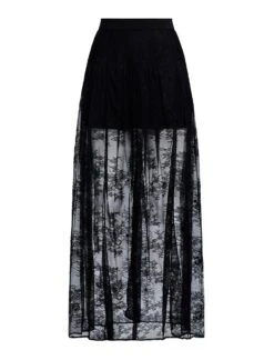 BCBGMAXAZRIA Pleated Lace Skirt -BCBGMAXAZRIA Shop 79314240 199 7