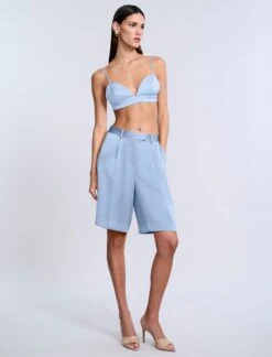 BCBGMAXAZRIA Bermuda Shorts -BCBGMAXAZRIA Shop 79314243 Blue 0