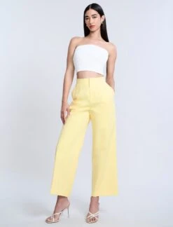 BCBGMAXAZRIA High Waist Cropped Pant -BCBGMAXAZRIA Shop 79314252 9195 5