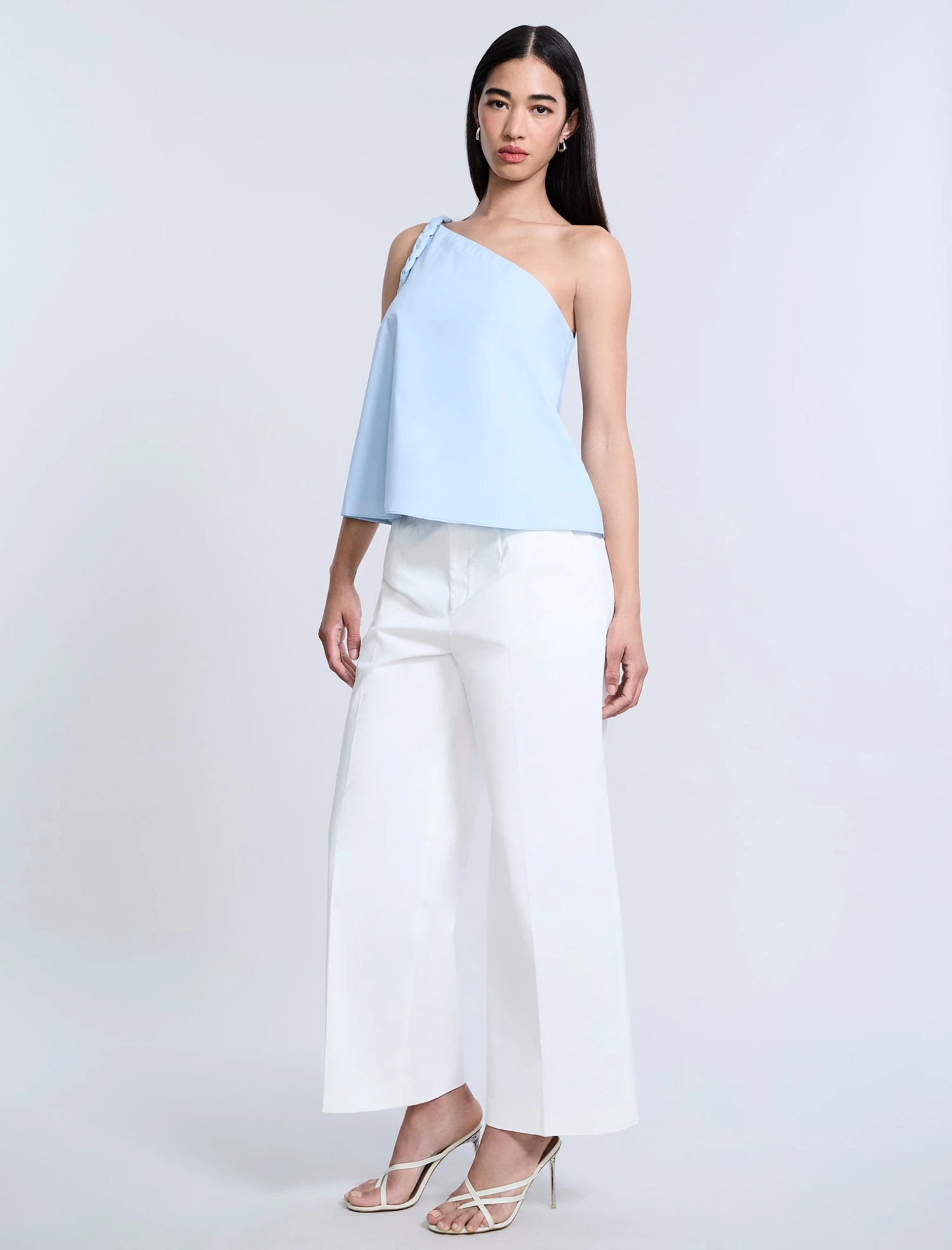 BCBGMAXAZRIA One Shoulder Braided Top 3 BCBGMAXAZRIA One Shoulder Braided Top - Image 3