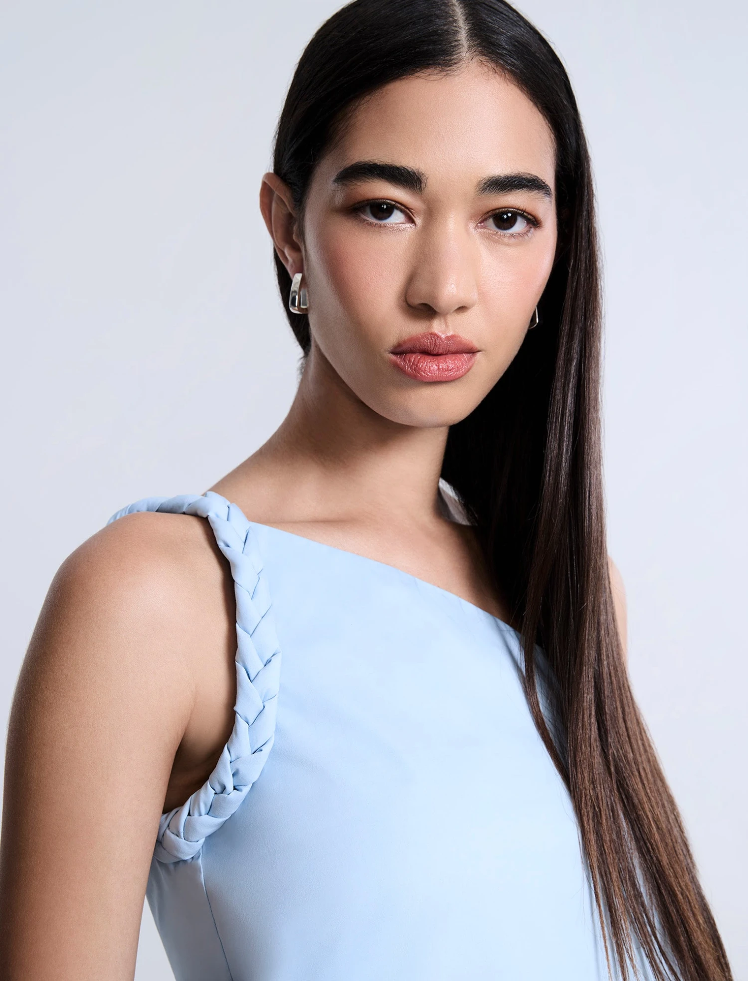 BCBGMAXAZRIA One Shoulder Braided Top 4 BCBGMAXAZRIA One Shoulder Braided Top - Image 4