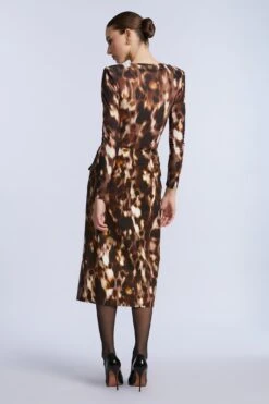 BCBGMAXAZRIA Overlap Midi Skirt -BCBGMAXAZRIA Shop 79314757 9402 9