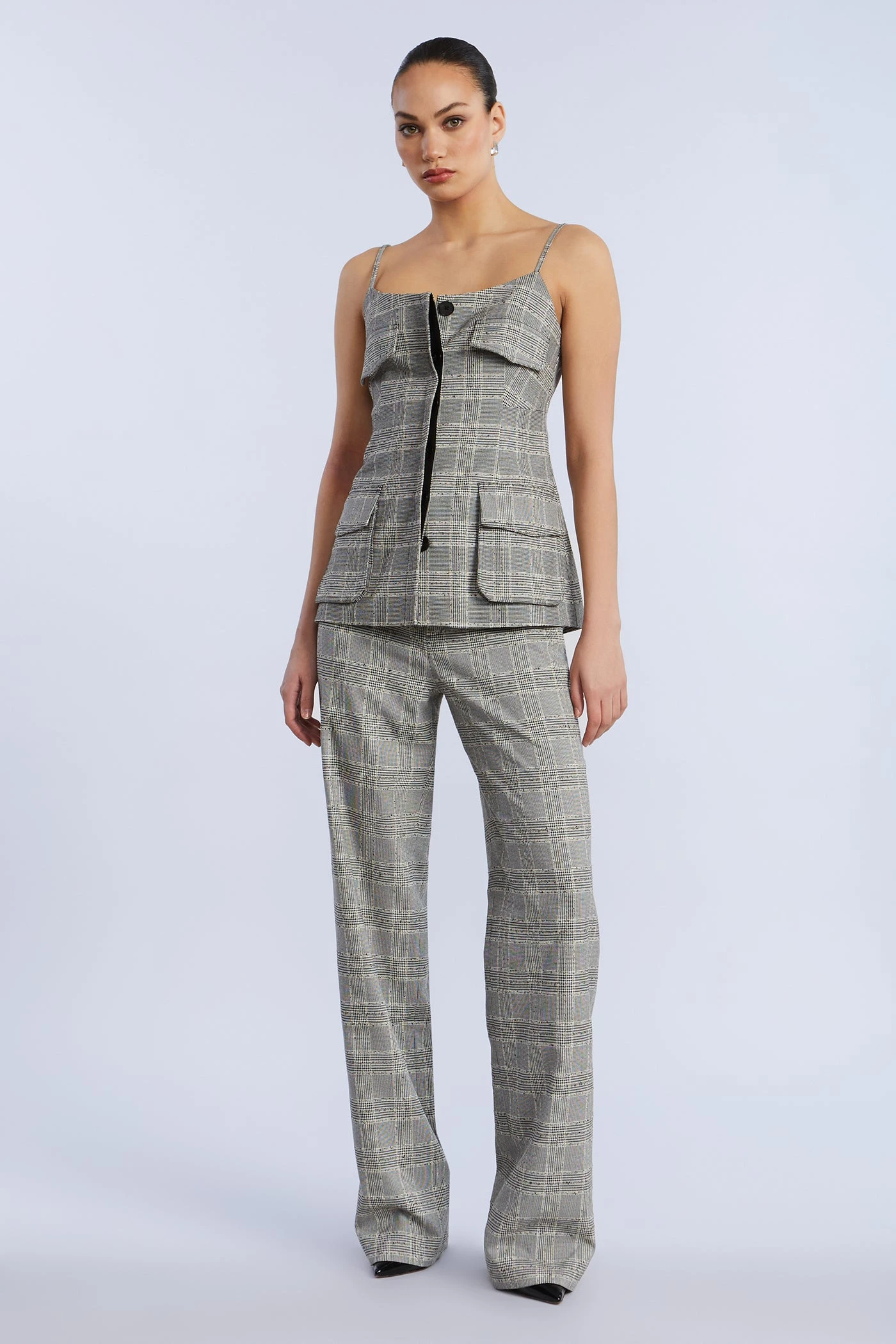 BCBGMAXAZRIA Glen Plaid Pant 1 BCBGMAXAZRIA Glen Plaid Pant