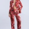 BCBGMAXAZRIA Washed Floral Pant