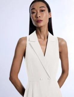 BCBGMAXAZRIA Tailored Sleeveless Romper -BCBGMAXAZRIA Shop 794012 9112 5