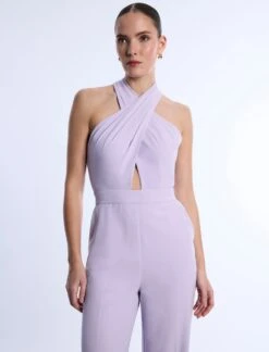 BCBGMAXAZRIA Cross Neck Jumpsuit 14 BCBGMAXAZRIA Cross Neck Jumpsuit -BCBGMAXAZRIA Shop 794026 9114 5