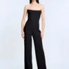 BCBGMAXAZRIA Corset Jumpsuit With Drape
